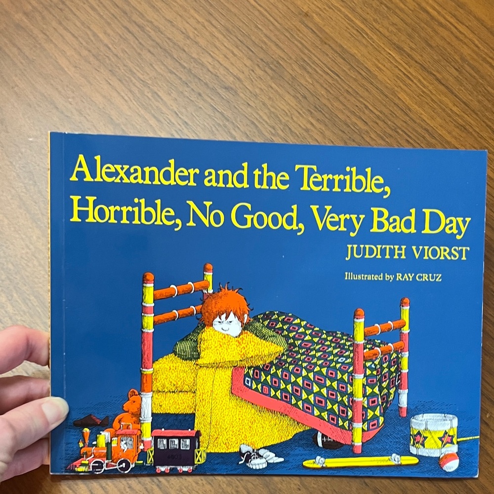 Alexander and the Terrible, Horrible, No Good, Very Bad Day Book